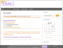 Tablet Screenshot of metafisicacem.org